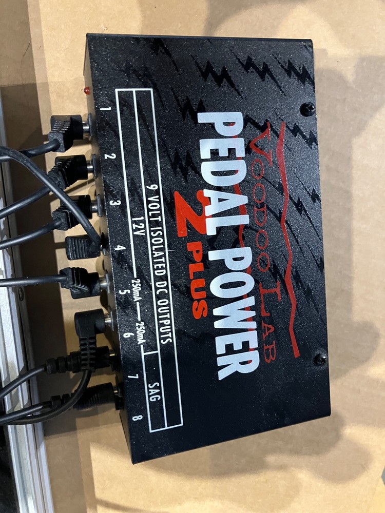 pedal board with pedals