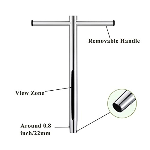 Soil Sample Probe 12 Inch with T Handle, Soil Sampler Tool, Soil Test Kit,