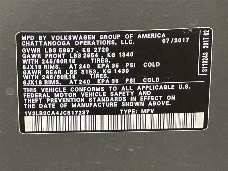 Camera/Projector Camera Windshield Mounted Fits 17-19 AUDI A3 2663676