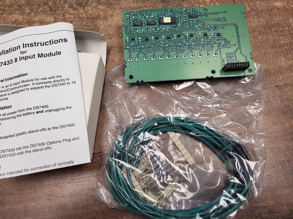 NEW DS DETECTION SYSTEM DS7433 8-ZONE SECURITY ALARM INPUT REMOTE MODULE