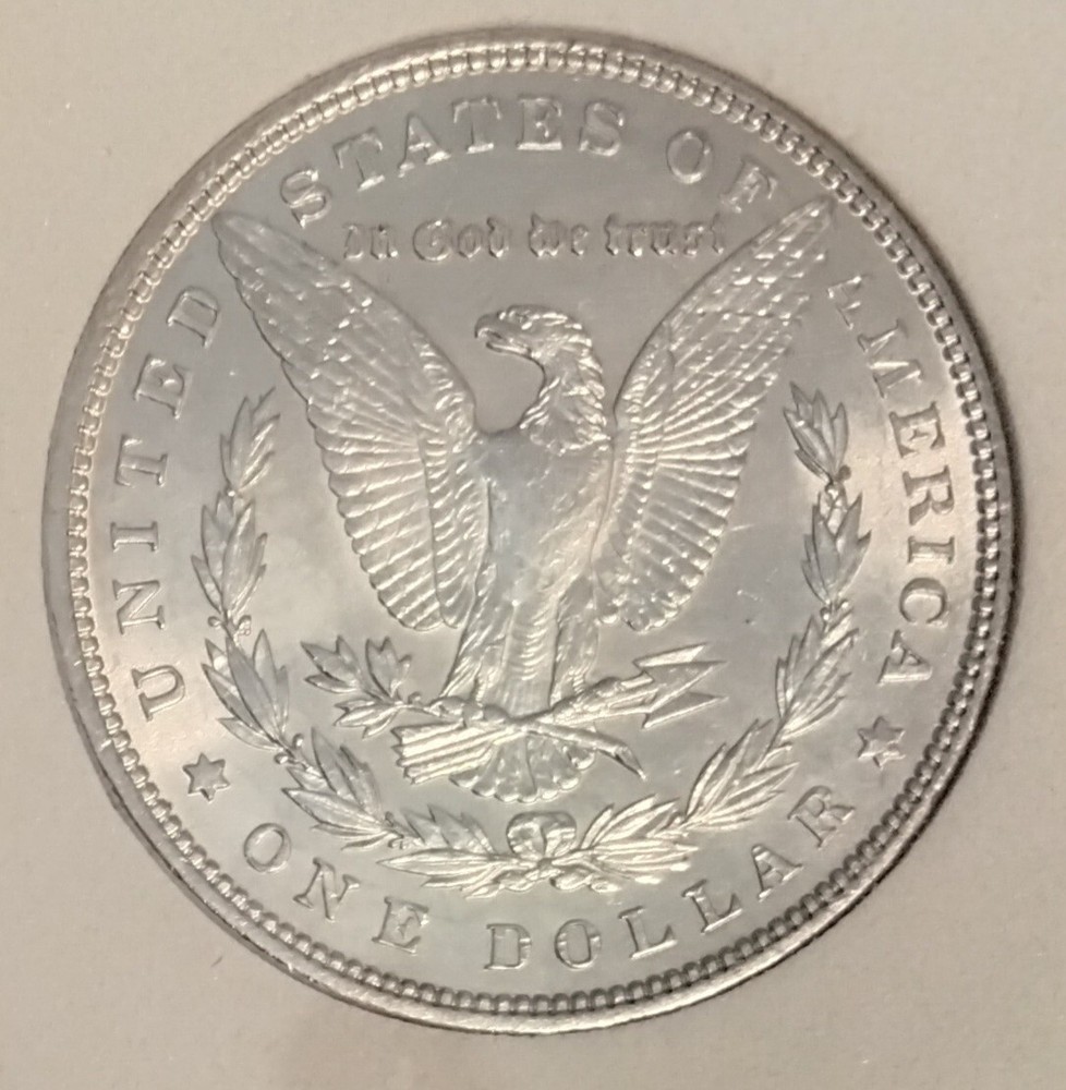 1896-p MORGAN SILVER DOLLAR