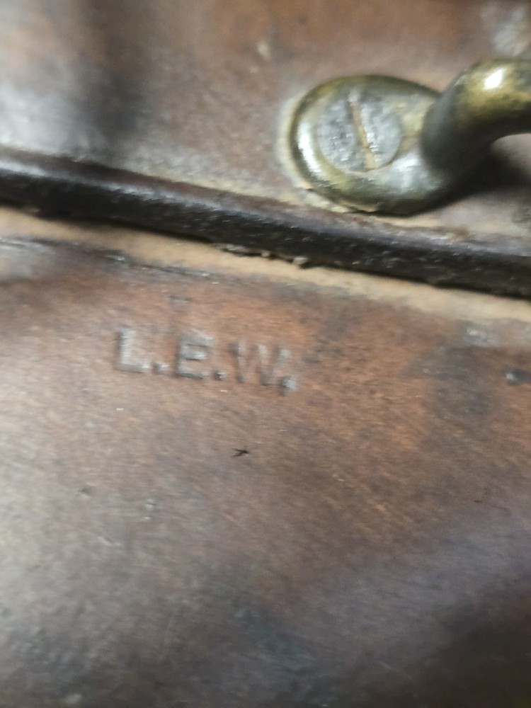 US Cavalry M1904 McClellan Saddle Marked JCH,LEW