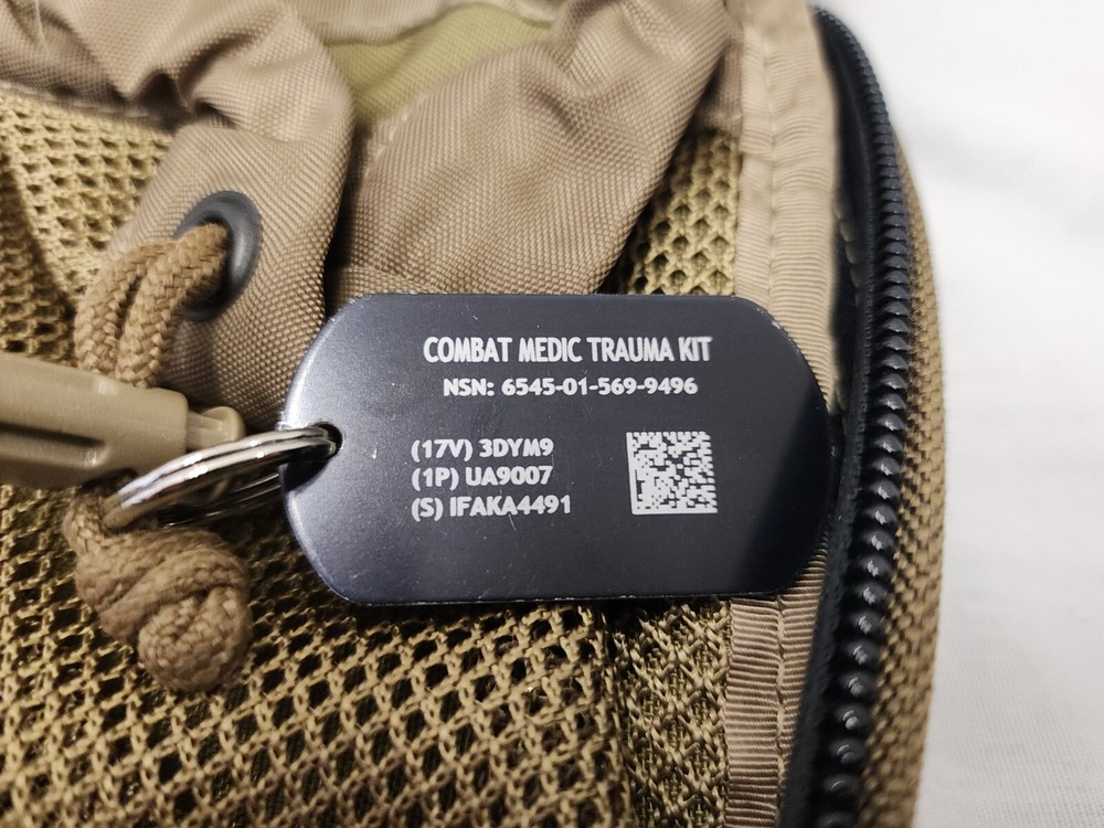 Spec-Ops SOF Individual Medical Aid Pouch w/ Insert Coyote Brown Cag Sof Devgru