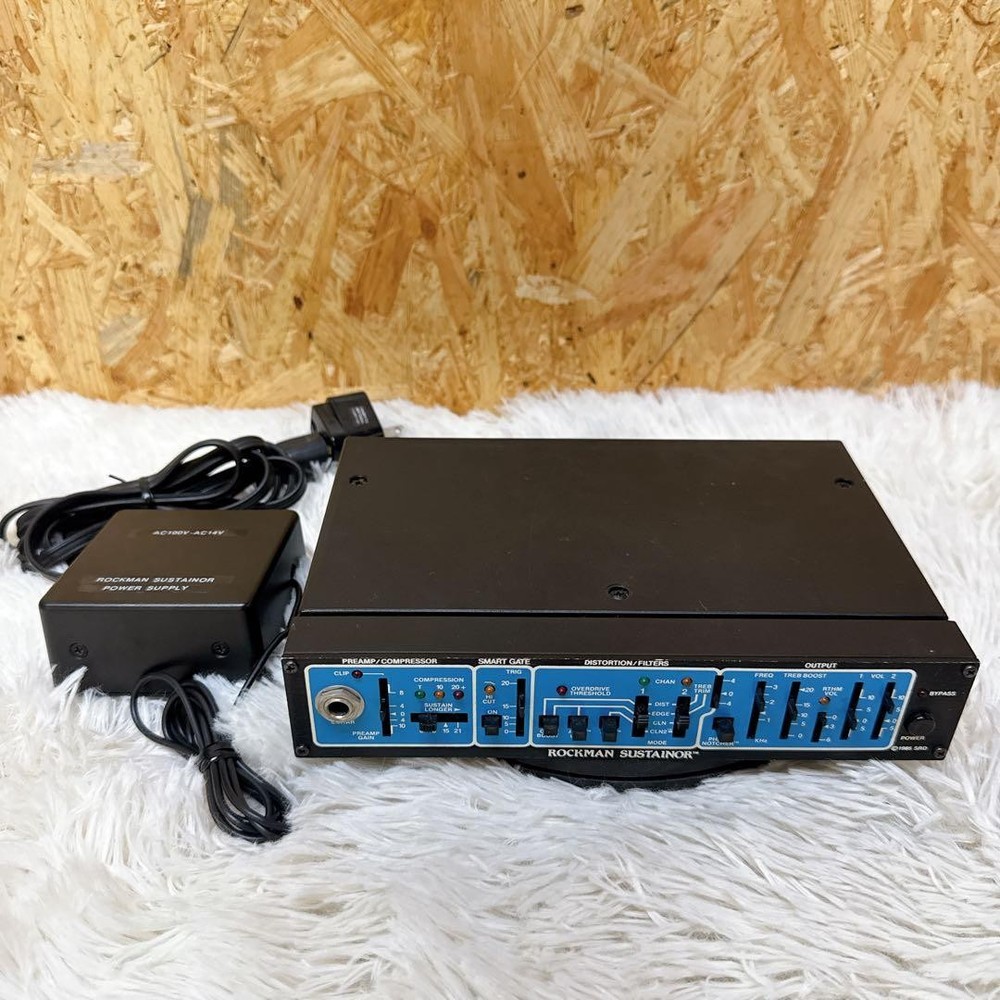 Rockman Sustainor 1989 Guitar Effect Processor Sound Checked Working