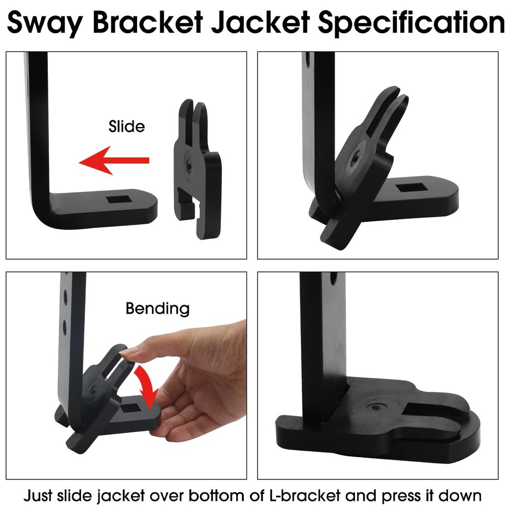 2PCS Trailer Sway Control Bracket Replacement for Equalizer Hitch-Weight Dist...