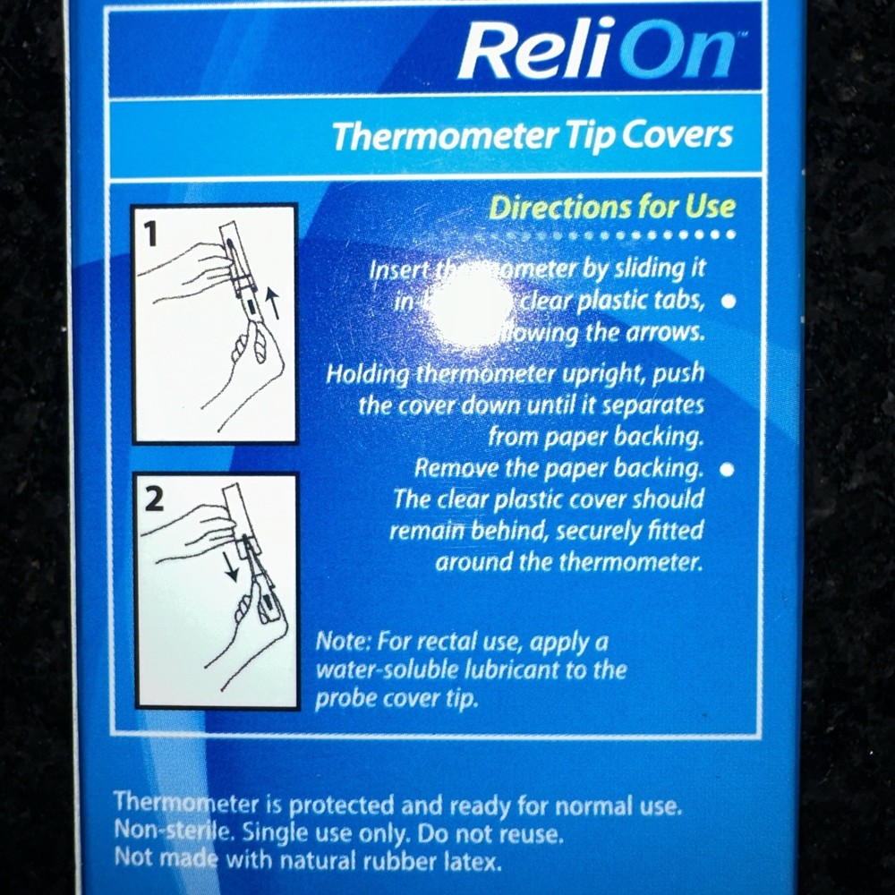 Digital Thermometer Tip Covers (30) (NEW)