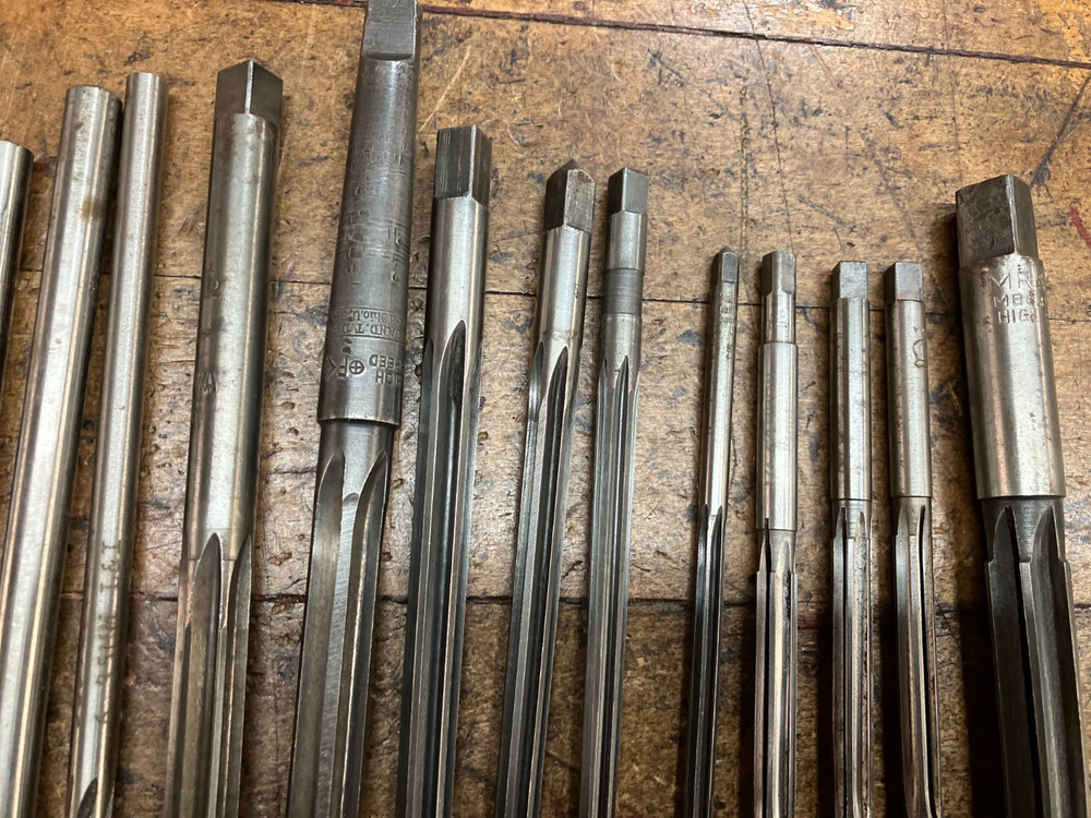 25 Assorted Older USA Reamers