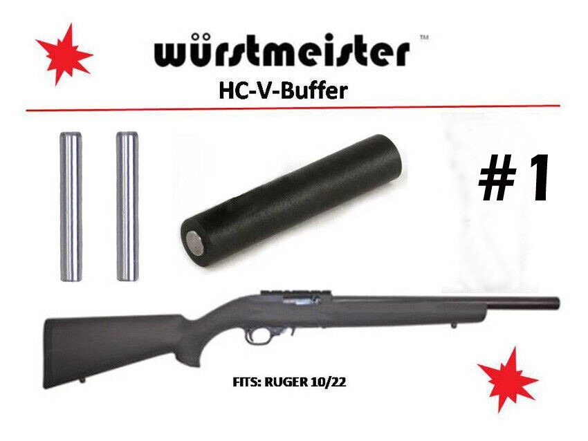 WBUFFERS Custom Ruger 10/22 Buffer + Pins (Ver. 2024) - FAST SHIPPING!