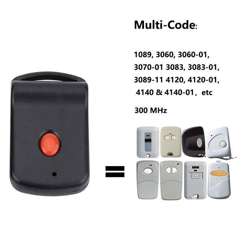 1/4 Garage Remote Lot For Linear Multi Code Garage Opener Remote Switch 300 Mhz