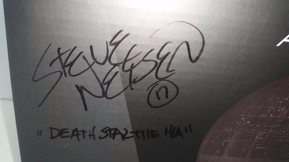 EFX STAR WARS CELEBRATION DEATH STAR HIGH ALTITUDE SURFACE MODULES PROP SIGNED