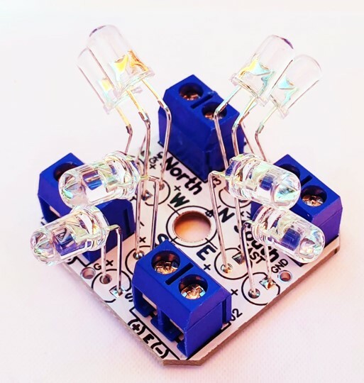 Jar Enclosure Dome DIY Sun Tracking Controller Board + Dual Axis Sensors Board