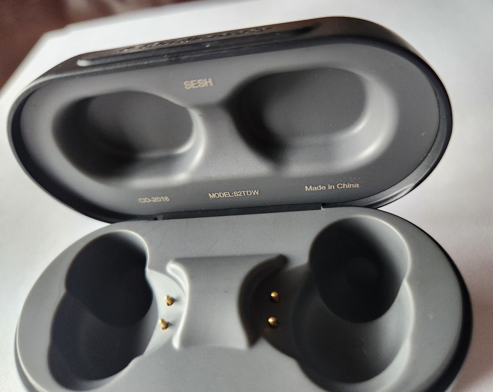 Original Black CHARGING CASE ONLY for Skullcandy Sesh S2TDW Wireless Earbuds