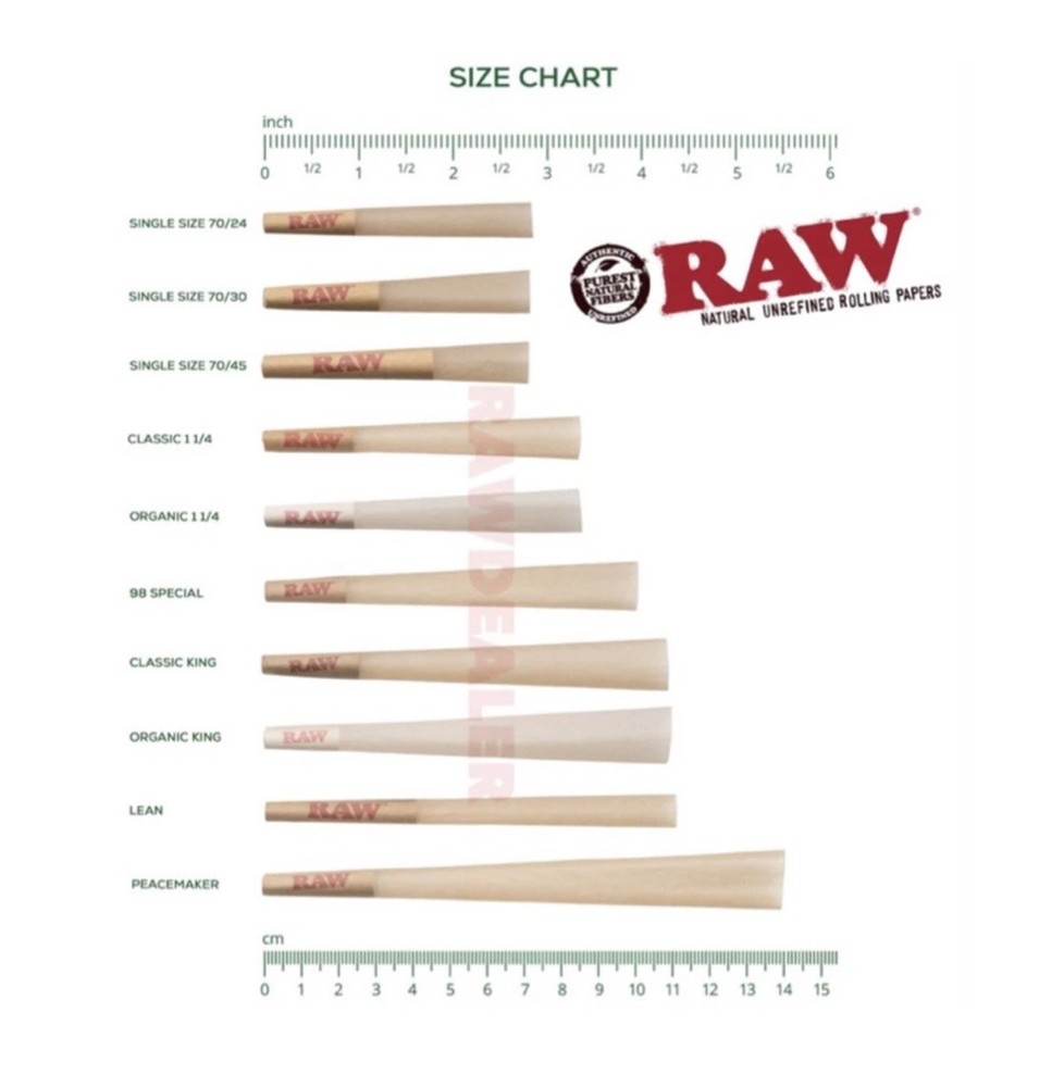 Raw Rolling Paper Black King Size Pre-Rolled Cone AUTHENTIC + Lighter