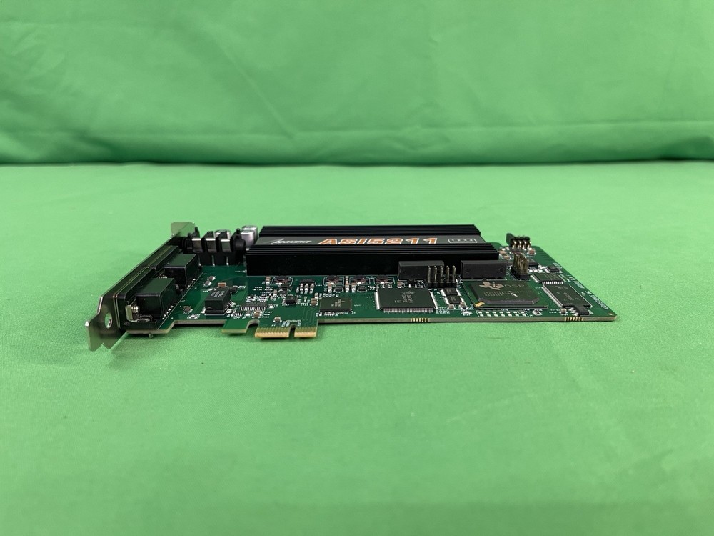 AudioScience ASI5211 Broadcast Mic Preamp Balanced Analog PCIe Card