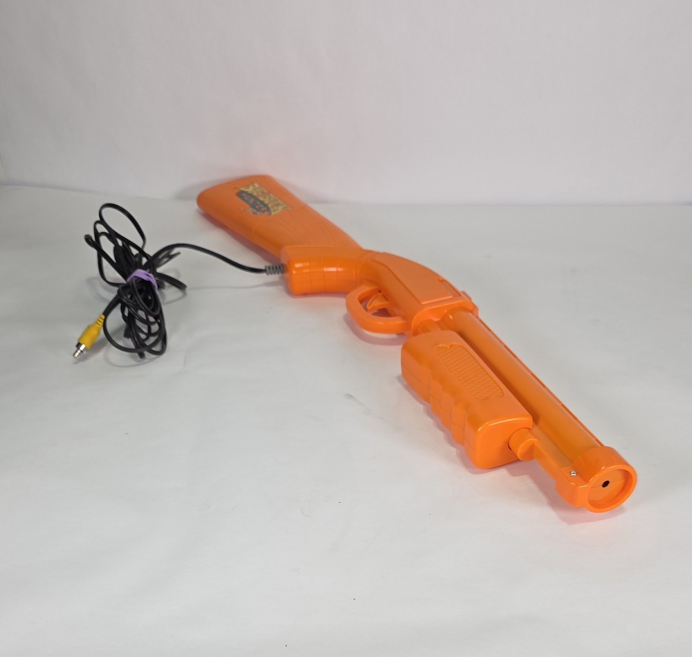 Jakks Pacific Buck Hunter Pro orange gun controller pump action without sensor
