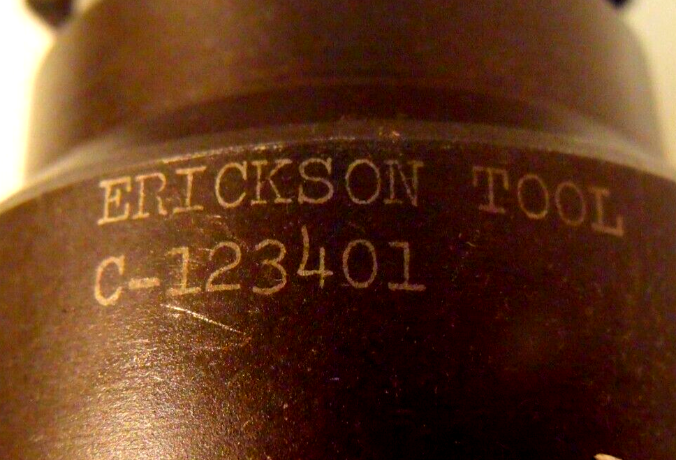 Erickson C-123401 Safe-Drive Tap Holder: CAT40