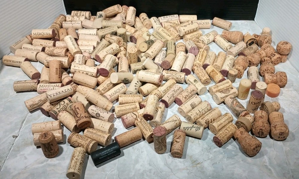 Wine Corks Decorative Used Kitchen Project Winery Decor Restaurant Crafting