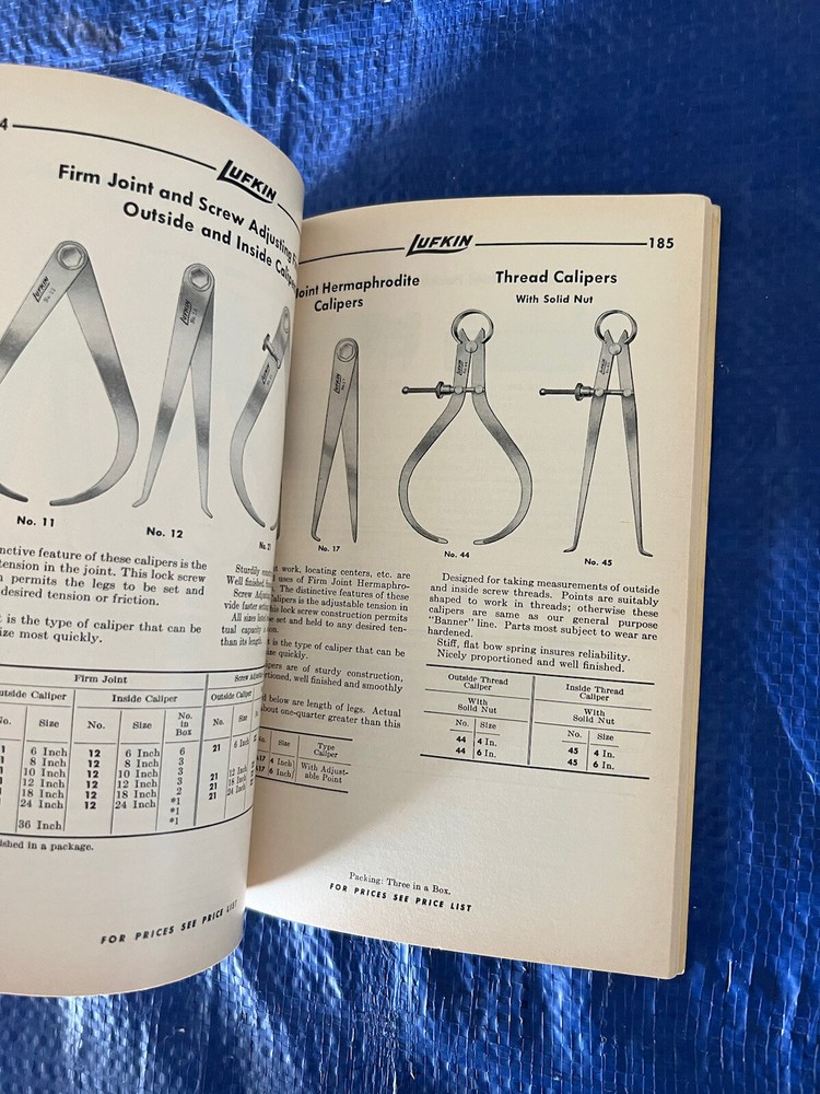 1960’s Lufkin Precision Tools Catalog No. 9