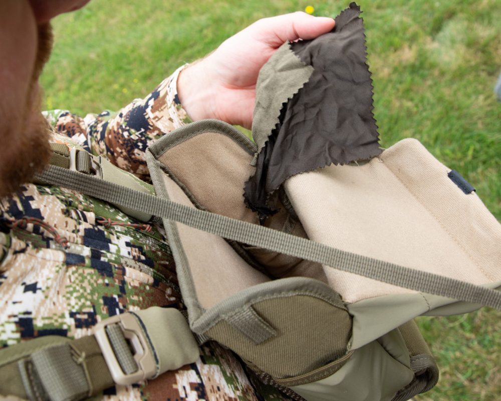Elevation HUNT Encompass Bino Harness Ambush Green