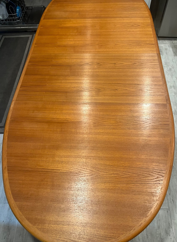 Mid-Century Modern Danish Teak Table and Chairs