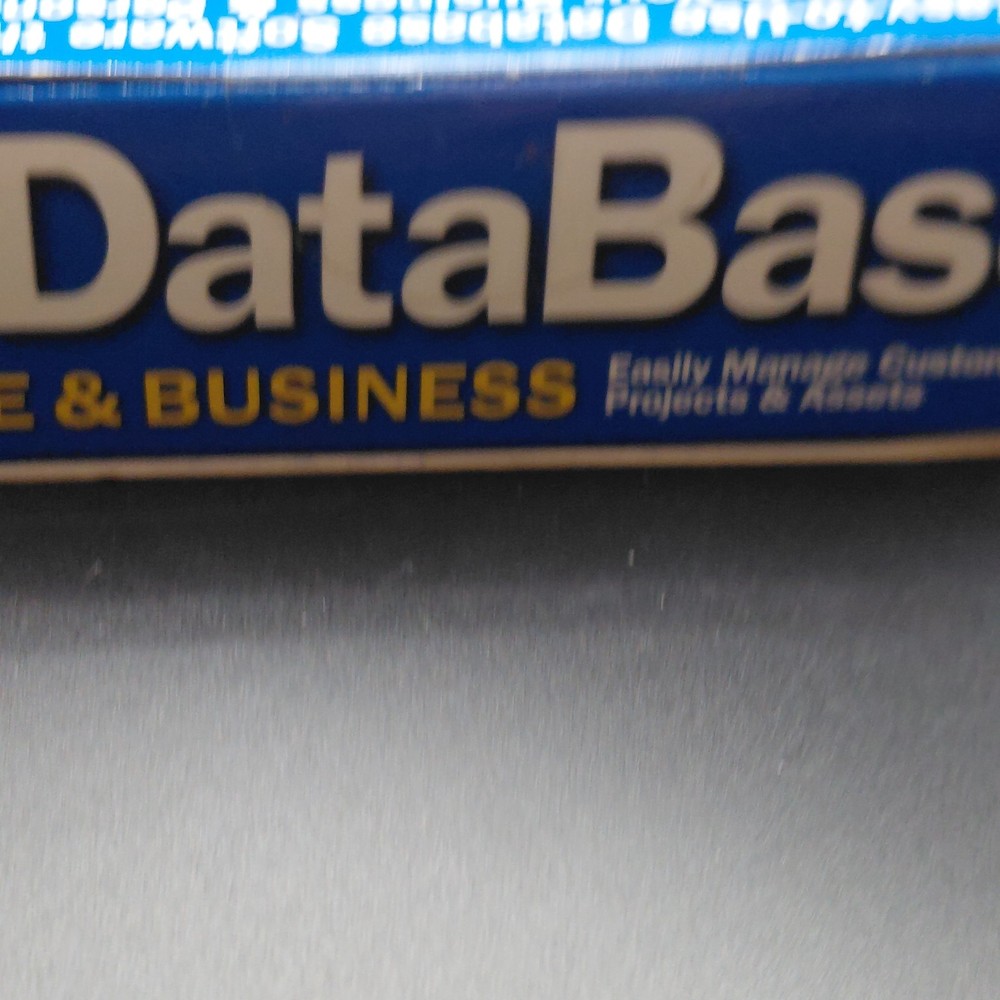 Avanquest My Database Home & Business Software Windows 2000, XP, Vista