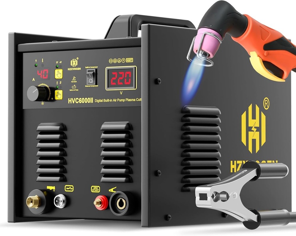 Professional-Grade Plasma Cutter with Built-in Compressor & Long-Lasting Quality