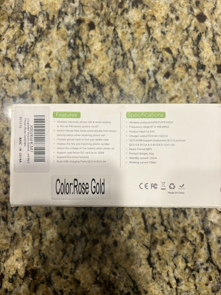 Wireless Car FM Transmitter