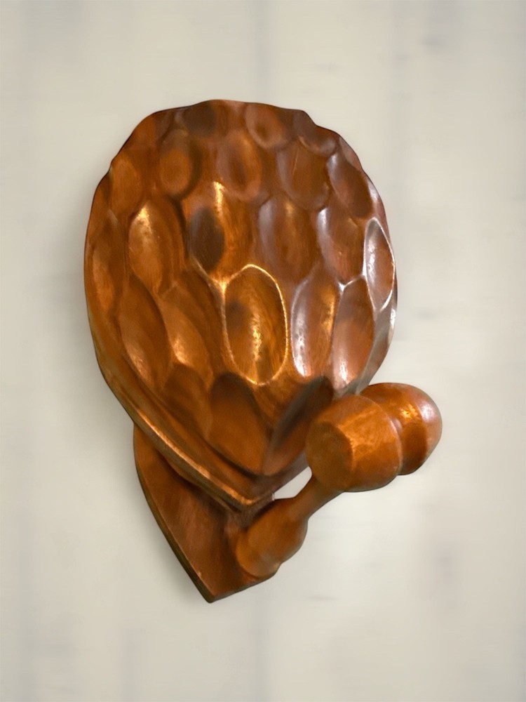 Vintage Extra Large Walnut Shape Nut Bowl Nutcracker