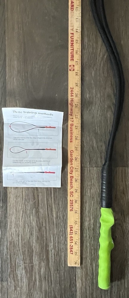 Golf Swing Trainer With Instruction Sheet And Storage Bag