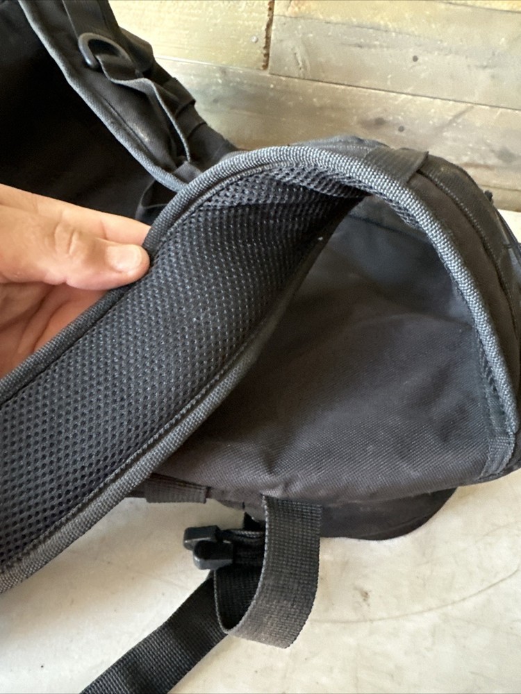 Ruger Adjustable Tactical 4 Pocket Large Backpack Black Outdoors Hiking Military