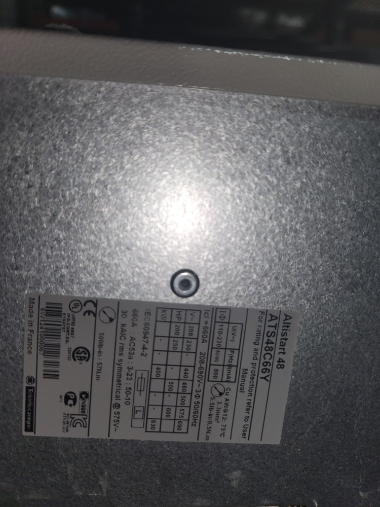 schneider soft start ats48c66y