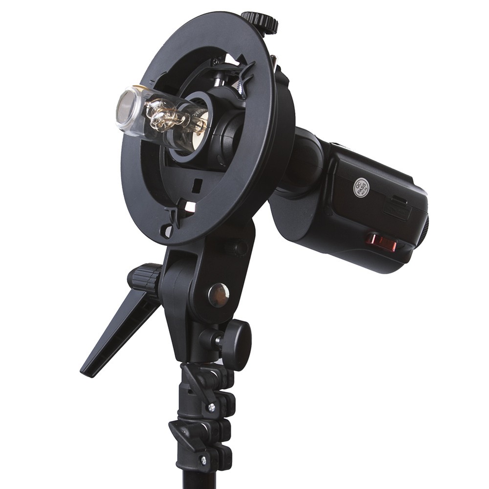 Neewer S-type Softbox Beauty Dish Flash Bracket Bowens Mount  Supported