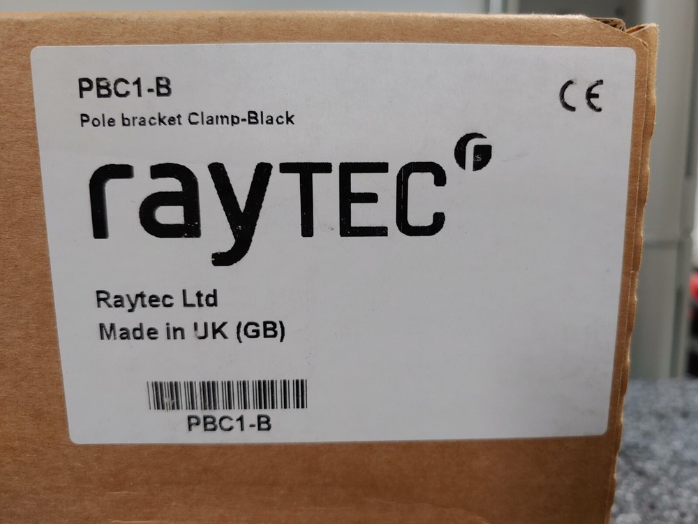 RAYTEC PBC1-B Pole Bracket Clamp Black