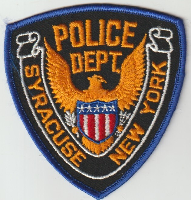 Syracuse NY old obsolete mesh backed patch ship from Australia