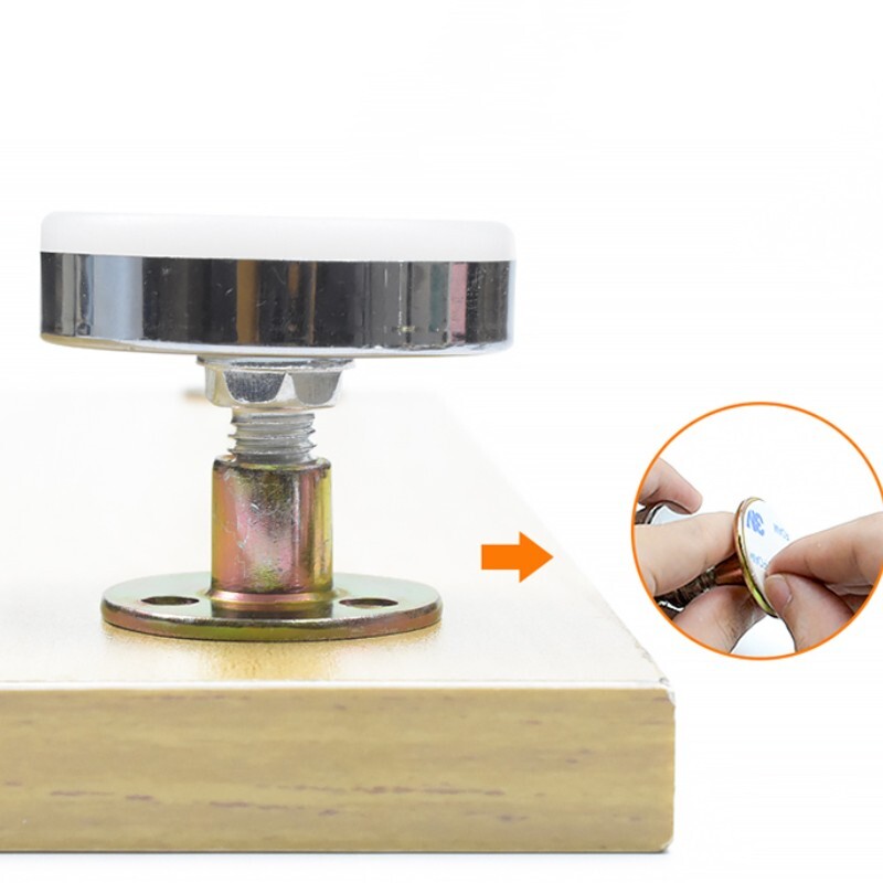 24-30mm Adjustable Threaded Bed Frame Anti-Shake Fixer, 4Pcs