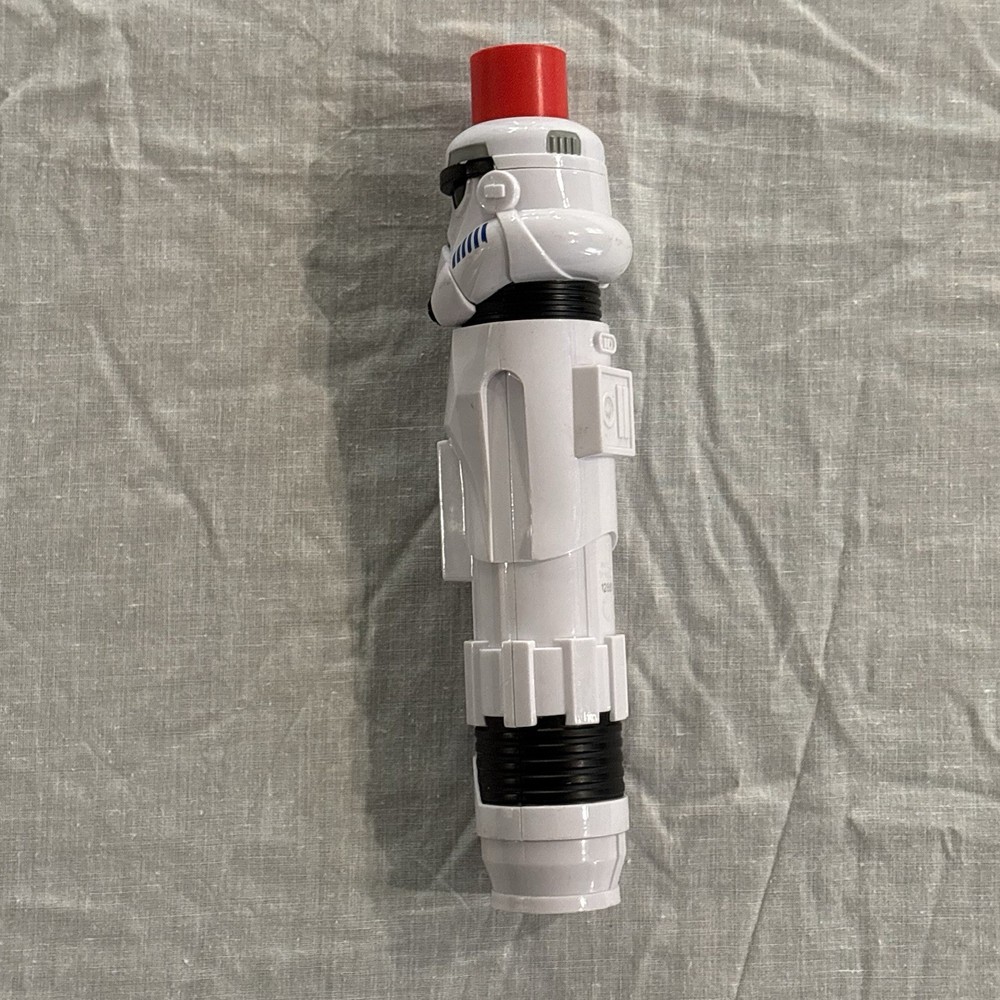 Star Wars Lightsaber Squad Stormtrooper Lightsaber Extendable Pre-owned Nice