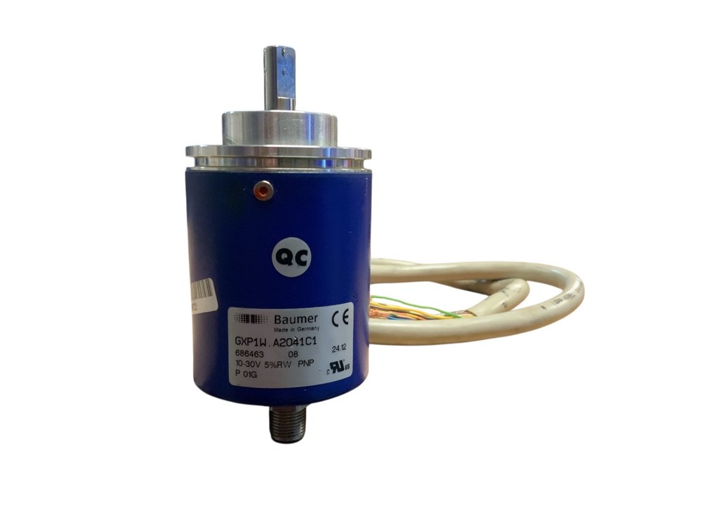 Baumer GXP1W.A2041C1 Absolute Encoder, 10-30V, OpenCollector PNP Multiturn 12bit