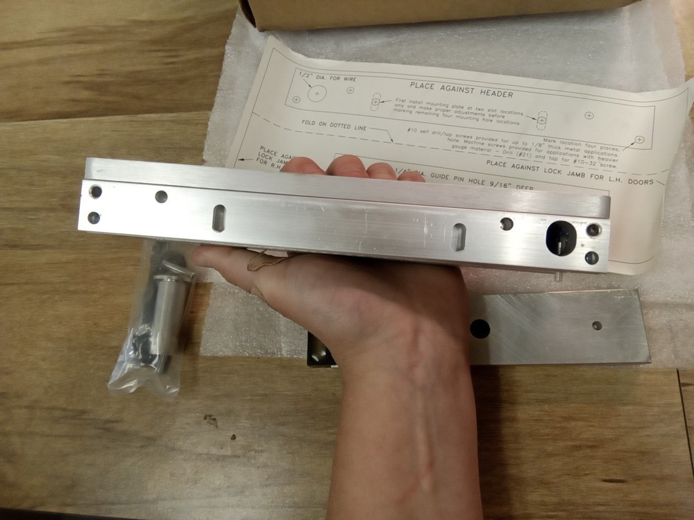 SDC 1581 D.E 12/24VDC Finish 628 .44/.22A Exit Check