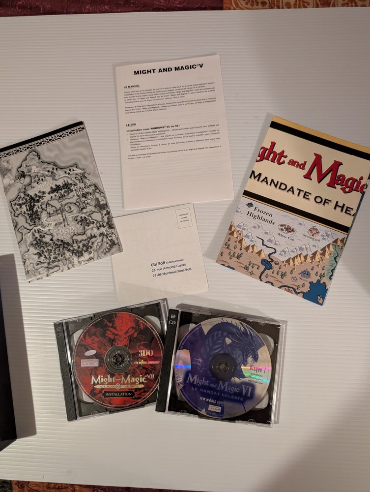 CIB Might & Magic Millennium Big Box Edition PC CD Collectables
