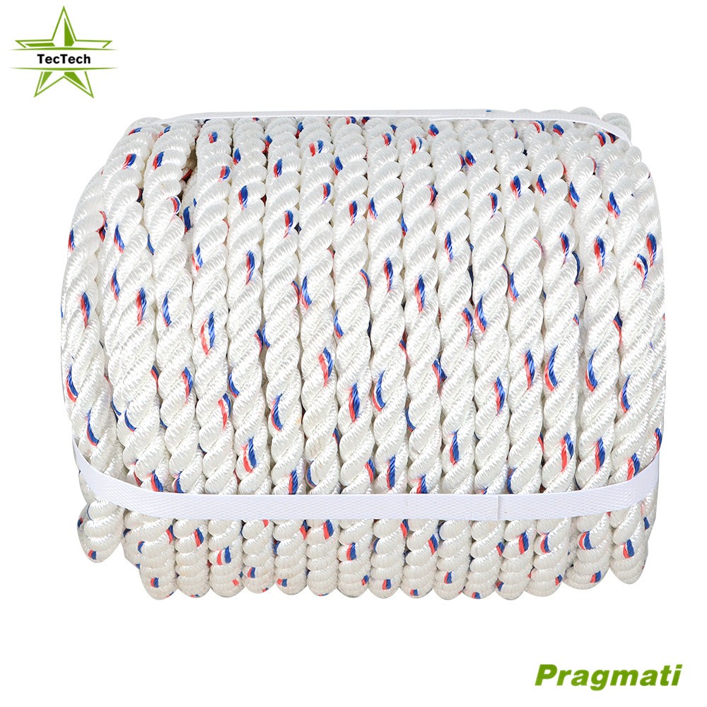 5/8 inch × 150FT Double Braid Polyester Arborist Bull Rope Pulling Rigging Line