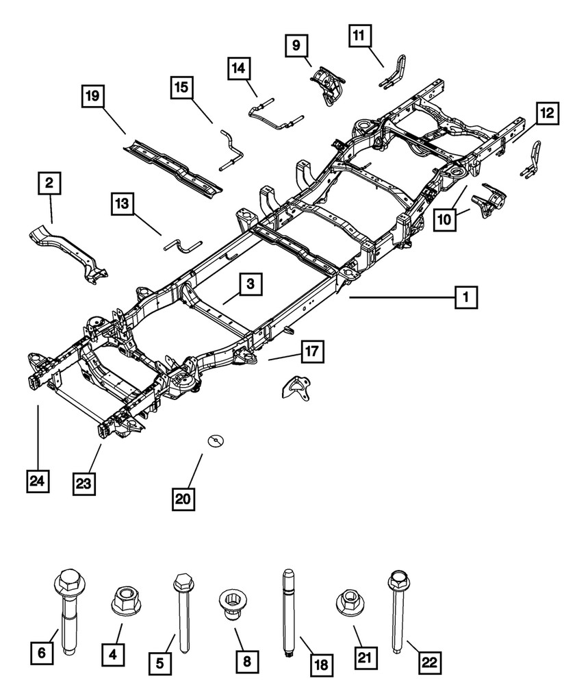 Genuine Mopar Damper Bracket 52014416AA