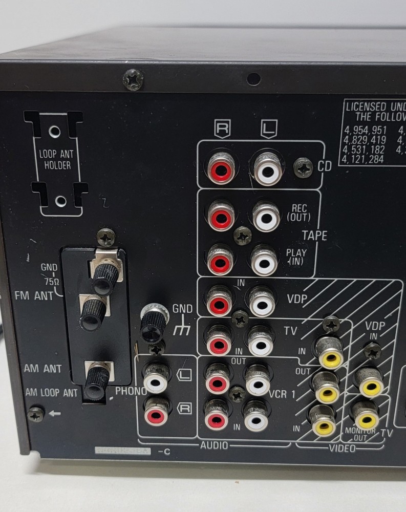 Technics SA-EX600 AV Control Stereo Receiver - 120W Class H+ - Phono - TESTED
