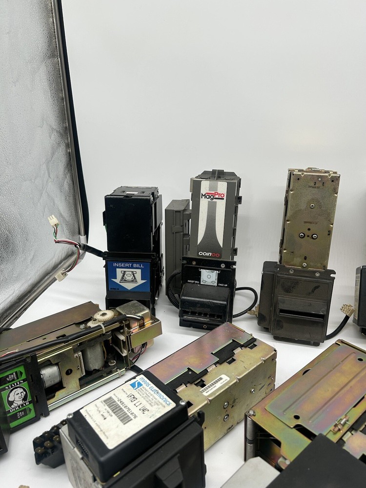 Vending Machines Untested Bill Acceptors Mars Electronics, Cash Code Insert Bill