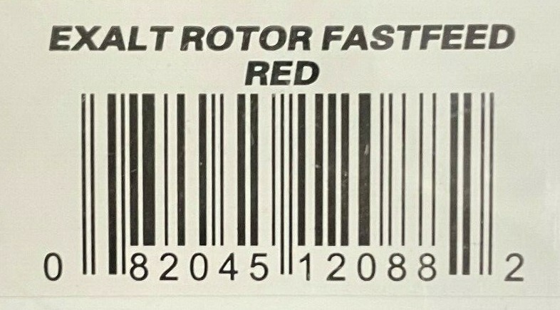 NEW Exalt Rotor Fast Feed - Red