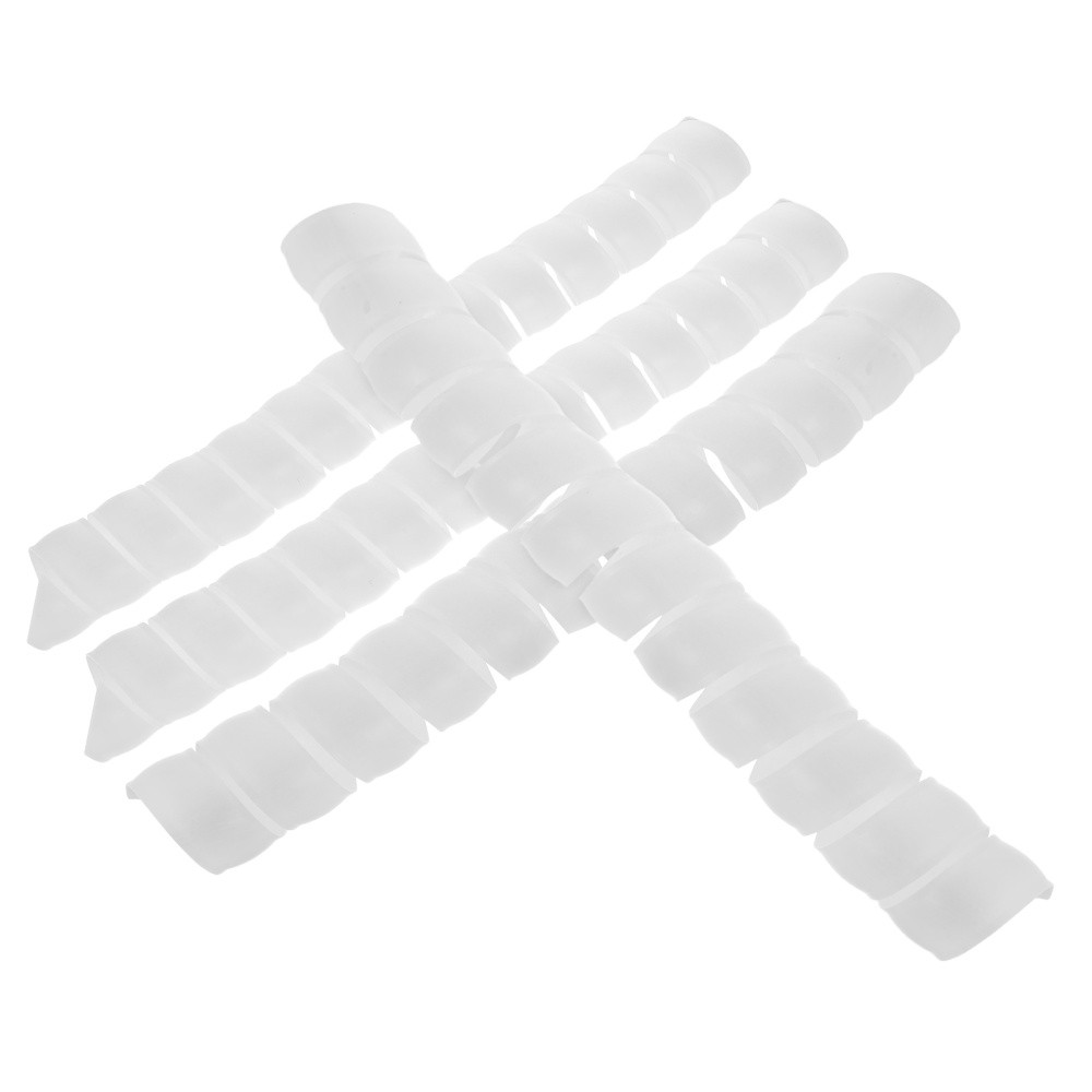 4Pcs Plastic Spiral Tree Guard Trunk Protector Wrap Bark Tube Wraps