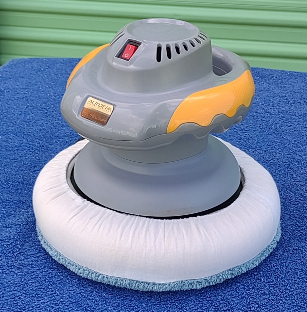 AutoSpa Professional 9-10" 120v Random Orbital Polisher Waxer Buffer INTERTEK