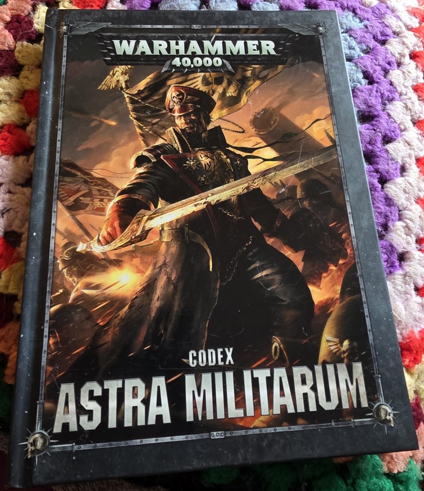 Warhammer 40k Codex Astra Militarum hardcover book