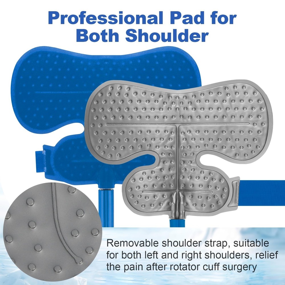 Ice Machine for Shoulder After Surgery Recovery, 9 Quarts Timer Circulate Rot...