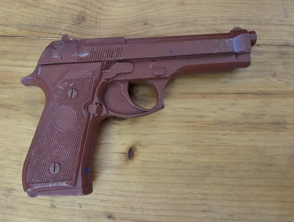 ASP 7301 Red Gun Practice Simulation Training Aid (weighted)