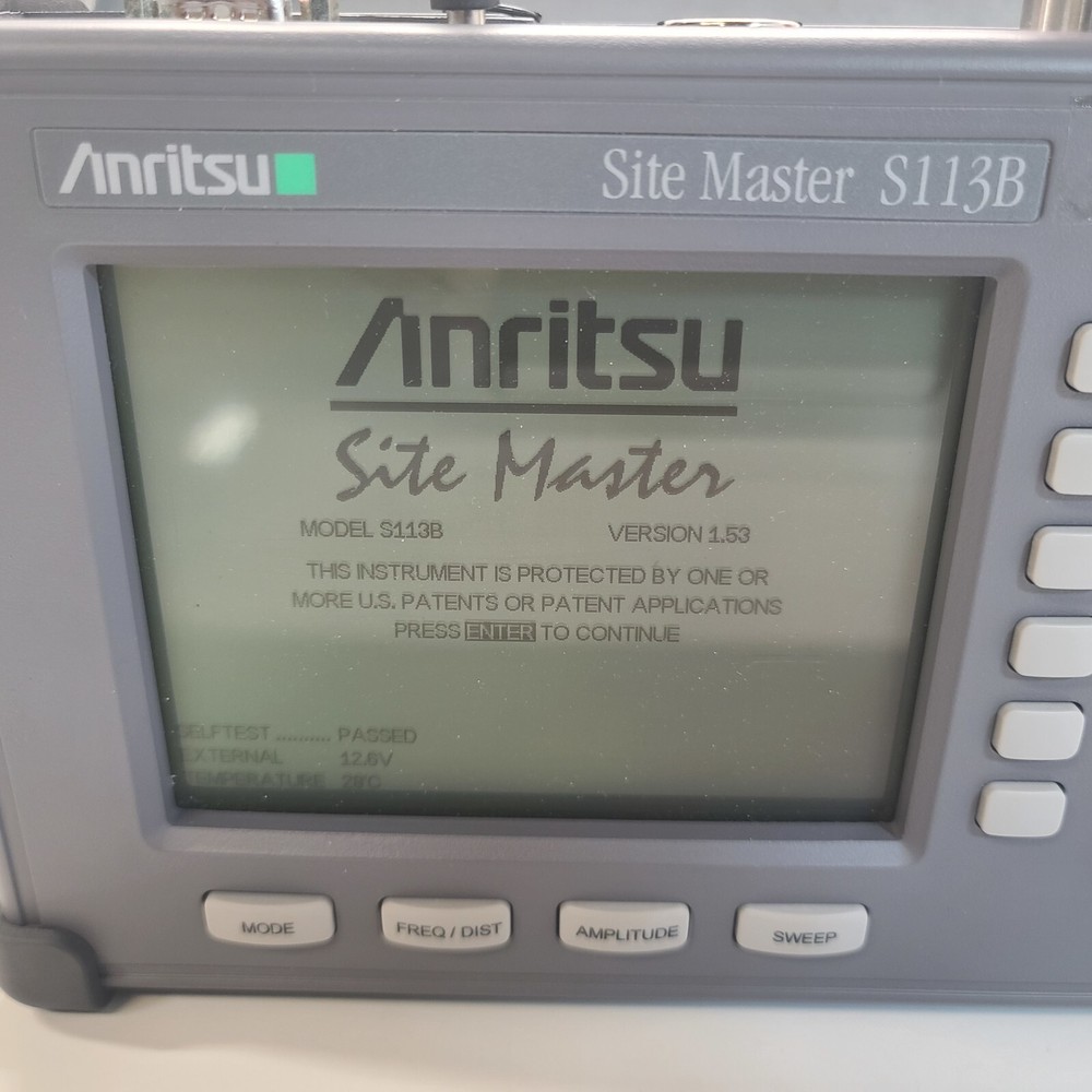 Anritsu Site Master S113B Cable Antenna Analyzer